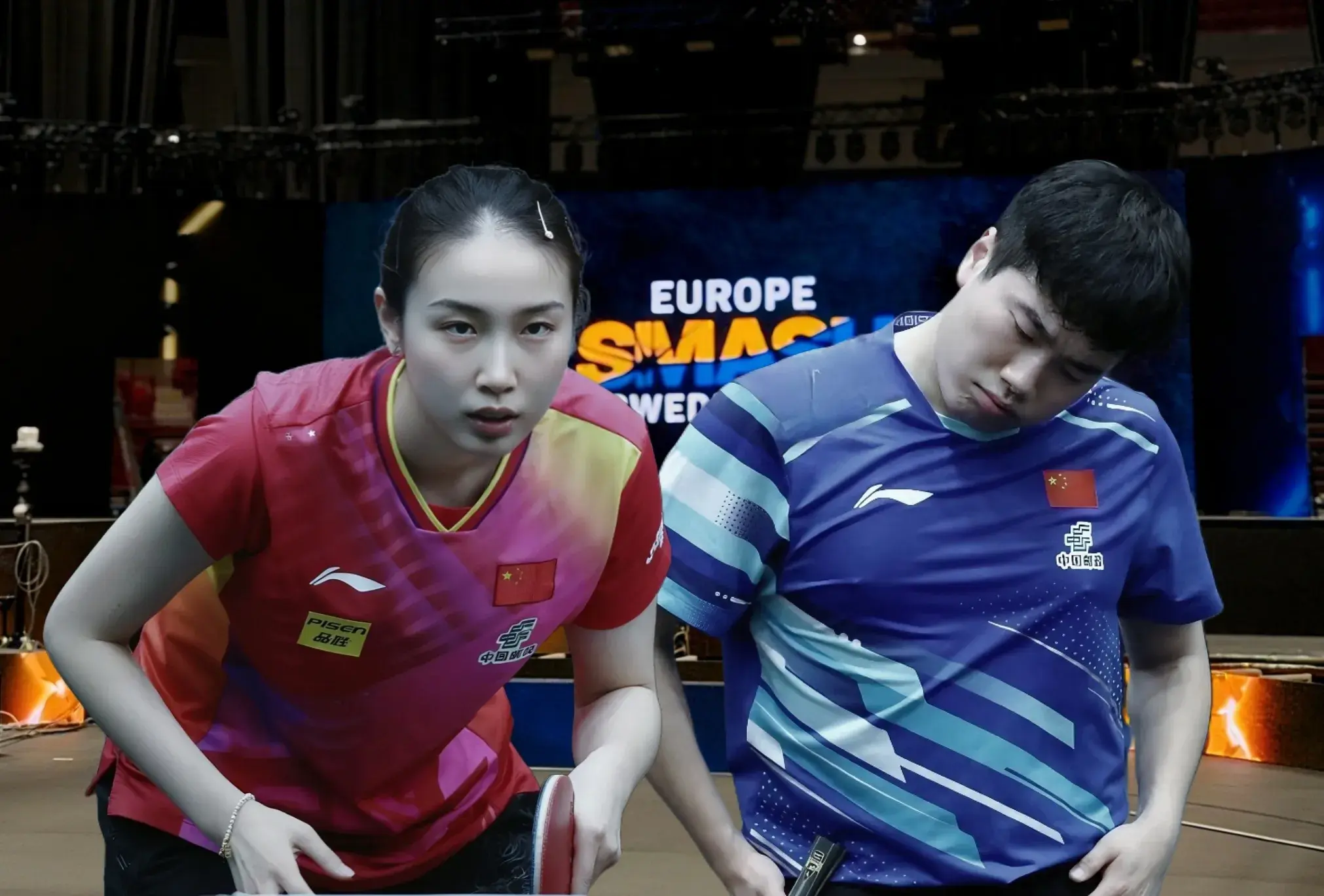 拿到第四个, 女单前四场